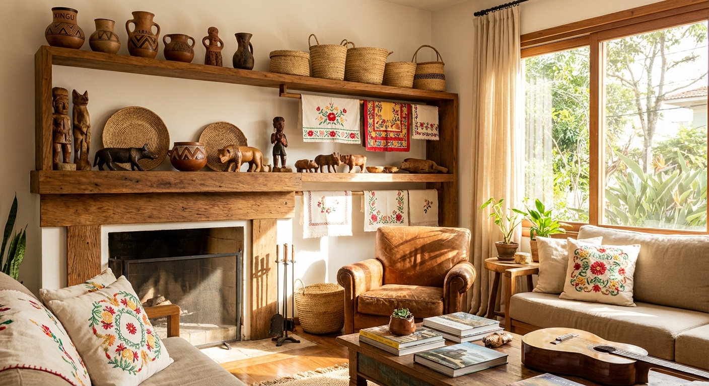 Foto Artesanato Brasileiro Invade a Decoração: 5 Peças que Contam Histórias e Valorizam sua Casa