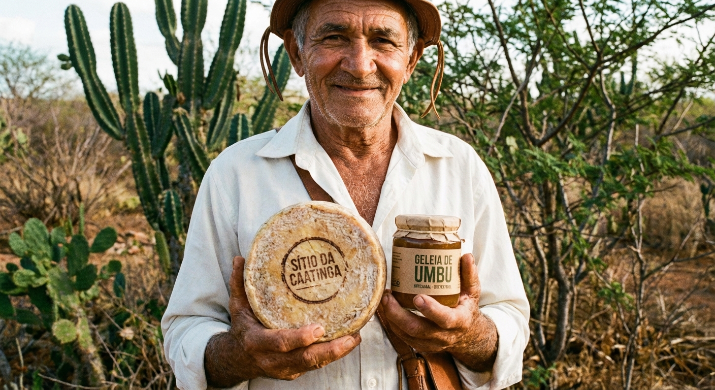 Foto Do Sertão à Mesa: Como a Caatinga Inspira Novos Sabores no Artesanato Alimentar Brasileiro?