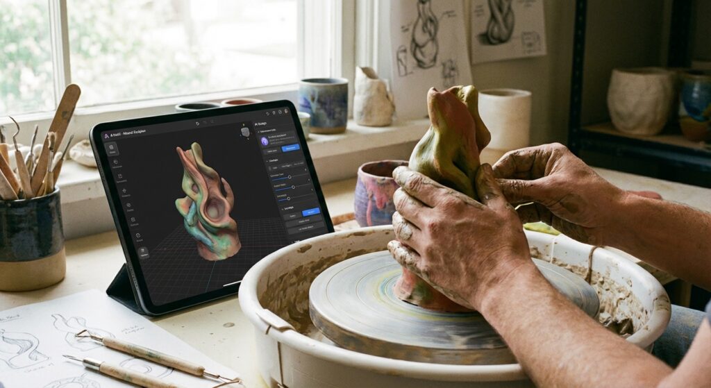 Foto Da Panela ao Pixel: Como a Inteligência Artificial Está Transformando o Artesanato Brasileiro?