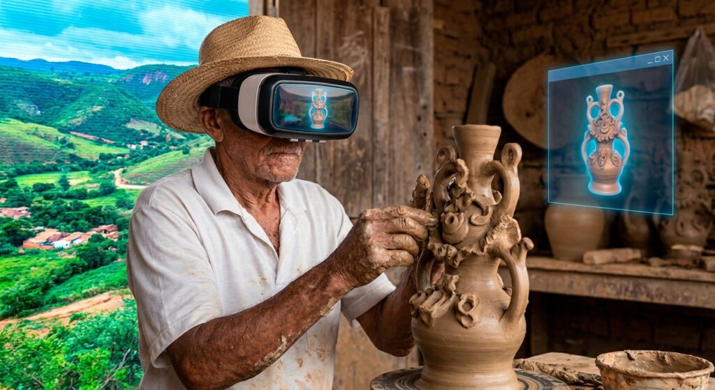 Foto Artesanato Brasileiro no Metaverso: Uma Nova Onda de Imersão Cultural e Econômica?