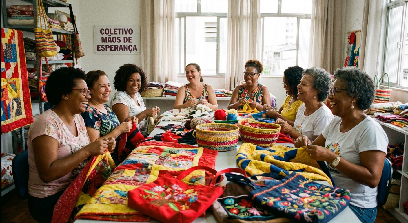 Foto Artesanato Brasileiro como Ferramenta de Inclusão Social: Histórias Inspiradoras e Oportunidades para o Futuro!