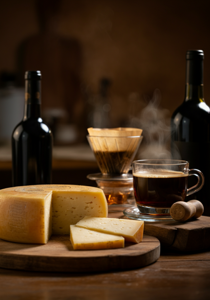 Foto A Arte da Harmonização: Como Combinar Queijos Artesanais com Café, Vinho e Cachaça